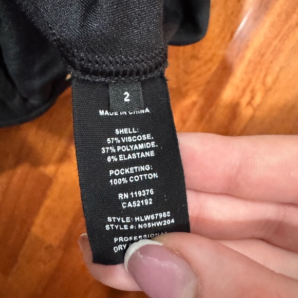 Helmut Lang Black Flare Pants - Picture 6 of 6